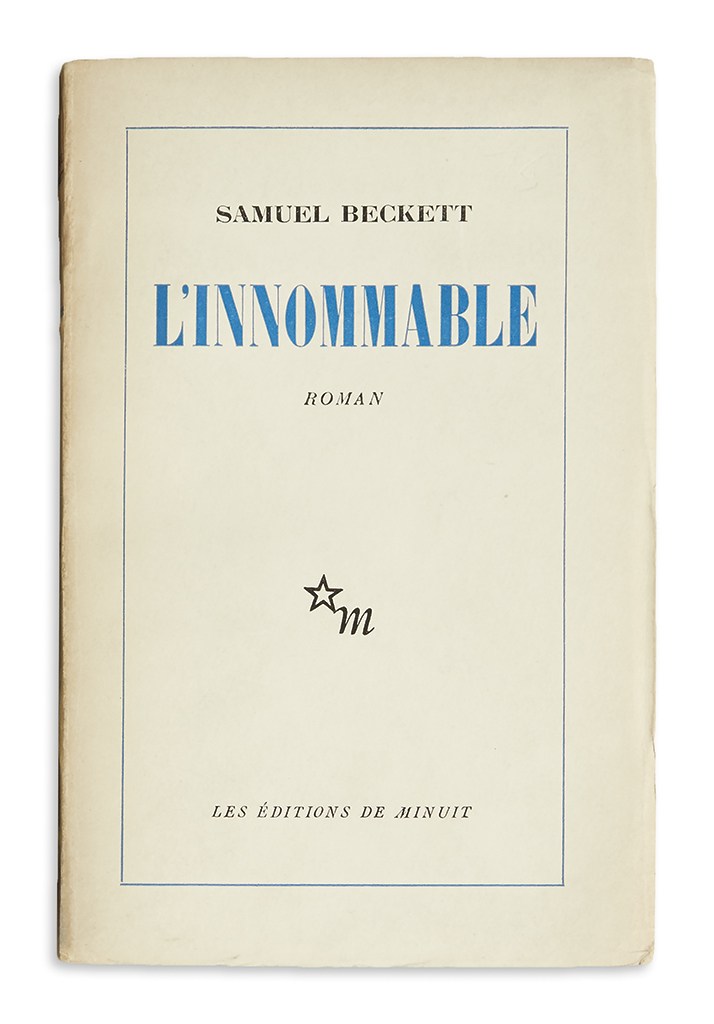 BECKETT SAMUEL Group of 5 Éditions de Minuit BECKETT SAMUEL Group of 5 Éditions de Minuit